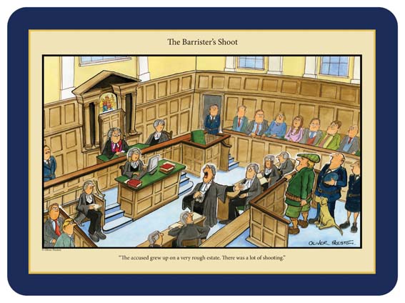 PLM Barrister Shooting Place Mat