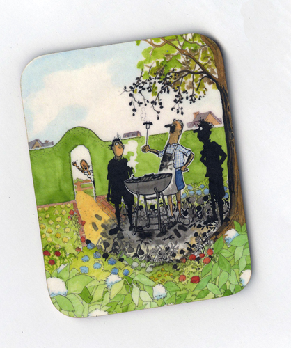 BBQ Coaster