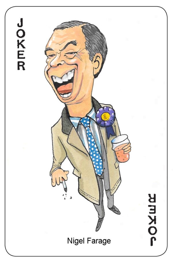 Political Playing Cards 2015 From Oliver Preston