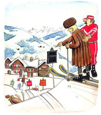 GSTAAD SKI SCHOOL FOR SHOPAHOLICS