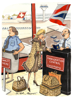 ...and did you pack the bags yourself?