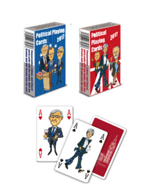 Pair of Brexit Political Playing Cards from Oliver Preston 2017