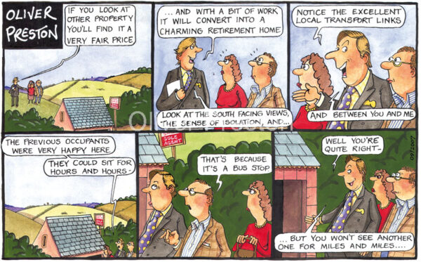 If you look at other property you'll find it a very fair price