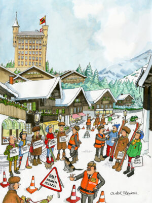 "Pronouncing Gstaad" Greeting Card