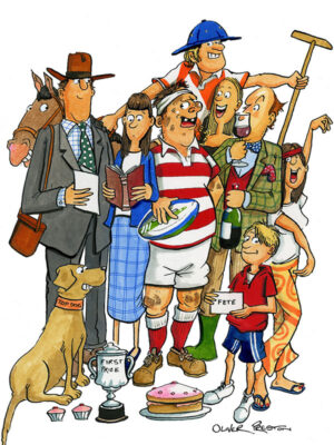 Cartoons from Country Life Magazine
